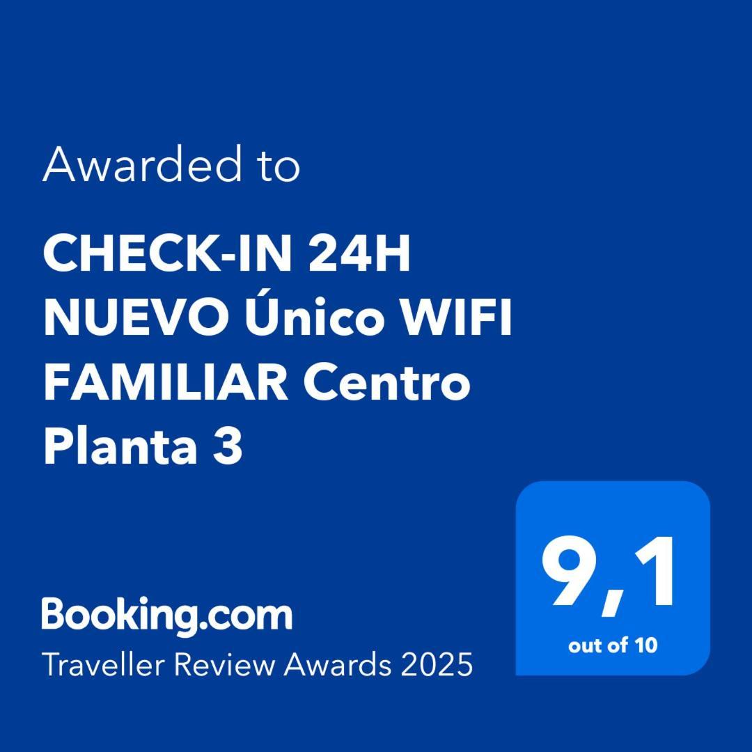 Apartment Check-in 24h Nuevo Unico Wifi Familiar Centro Planta 3